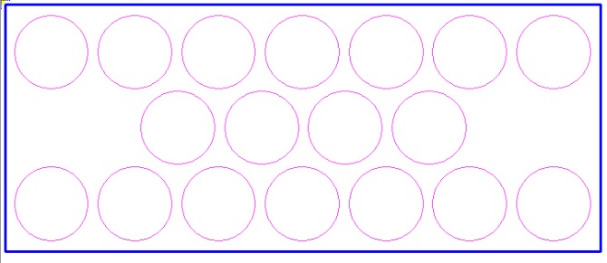 Perforations scheme